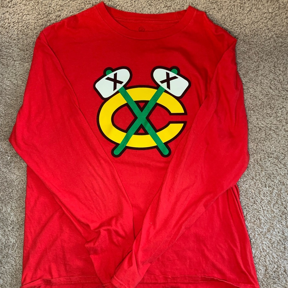 Long sleeve Chicago Blackhawks t shirt